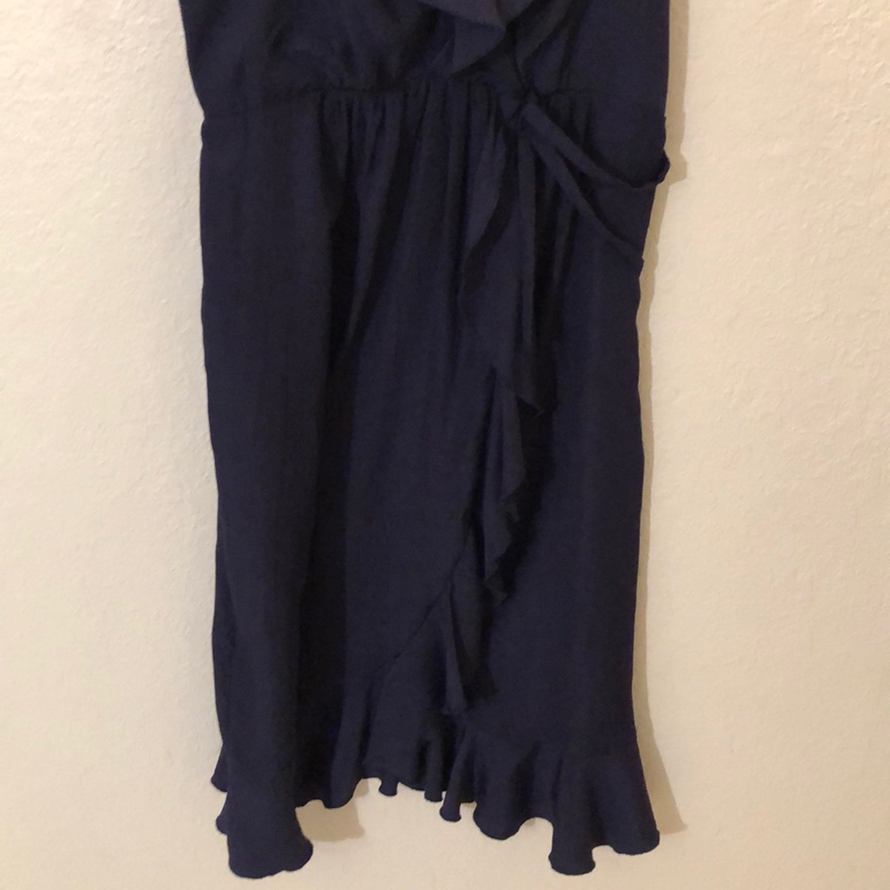 Jonathan Martin Blue Ruffled Dress - Picture 3 of 6